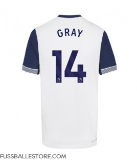 Günstige Tottenham Hotspur Archie Gray #14 Heimtrikot 2024-25 Kurzarm